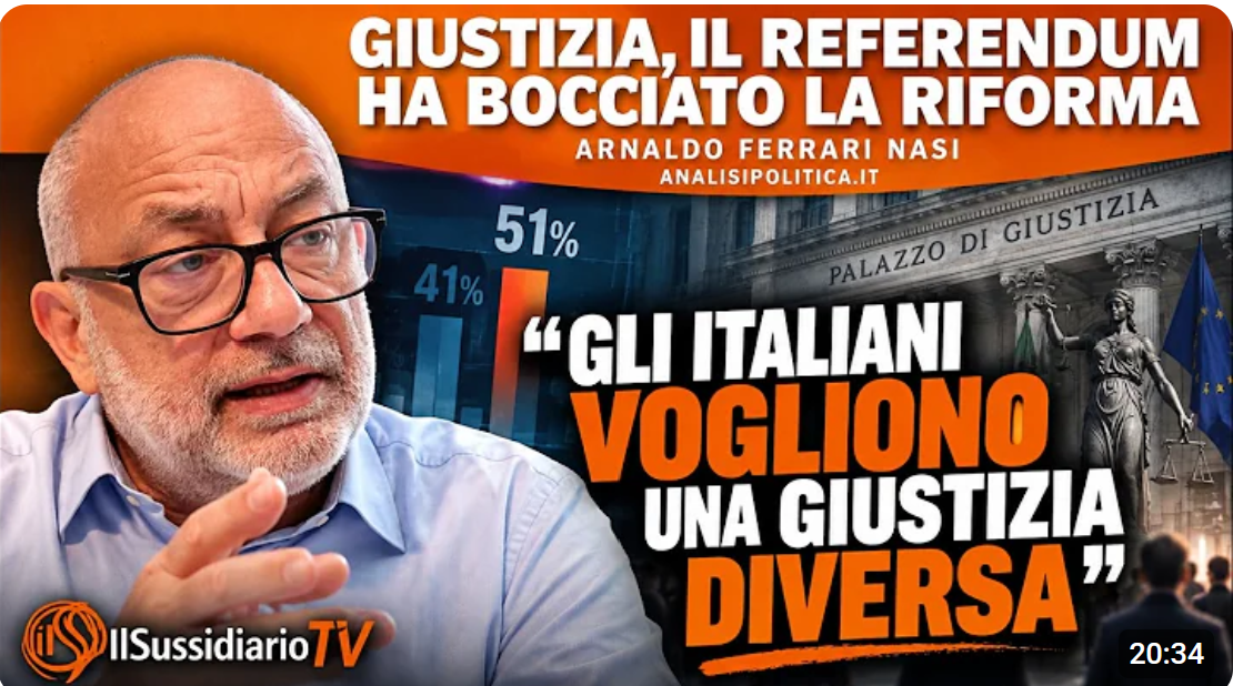 29/09/2026 – Giustizia, il 79% vuole la riforma: il no non chiude lo scontro